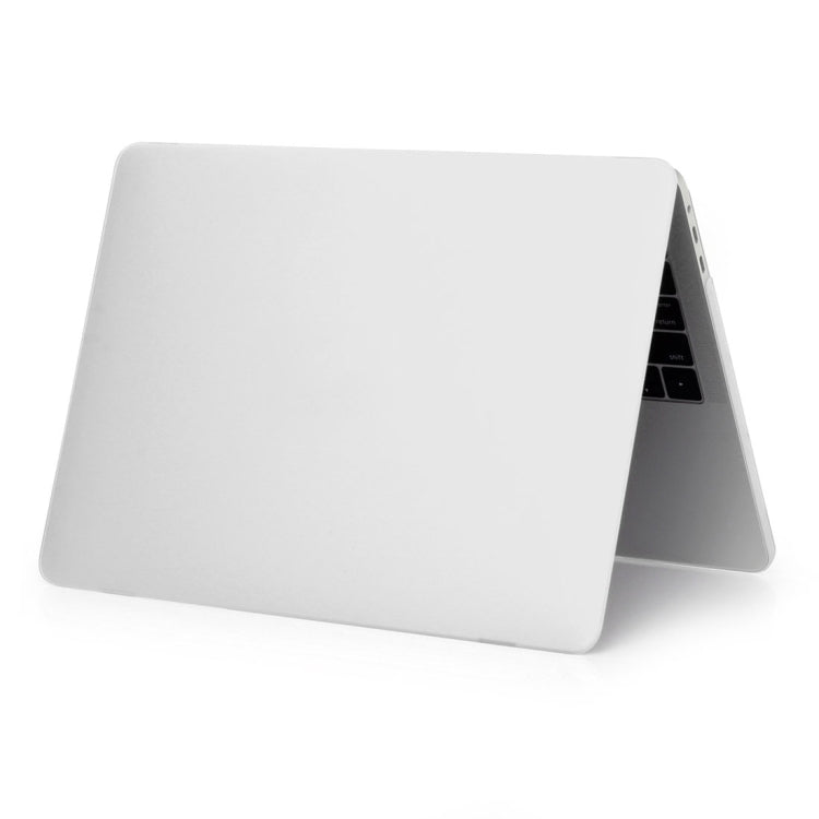 ENKAY Hat-Prince 2 in 1 Frosted Hard Shell Plastic Protective Case + Europe Version Ultra-thin TPU Keyboard Protector Cover for 2016 MacBook Pro 13.3 Inch with Touch Bar (A1706) (White) - MacBook Pro Cases by ENKAY | Online Shopping UK | buy2fix