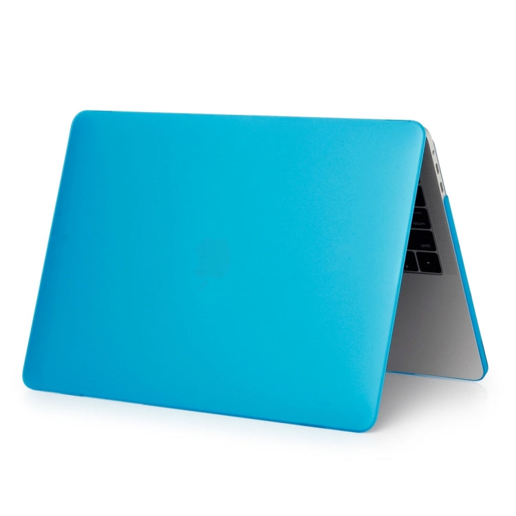 ENKAY Hat-Prince 2 in 1 Frosted Hard Shell Plastic Protective Case + Europe Version Ultra-thin TPU Keyboard Protector Cover for 2016 MacBook Pro 13.3 Inch without Touch Bar (A1708) (Baby Blue) - MacBook Pro Cases by ENKAY | Online Shopping UK | buy2fix