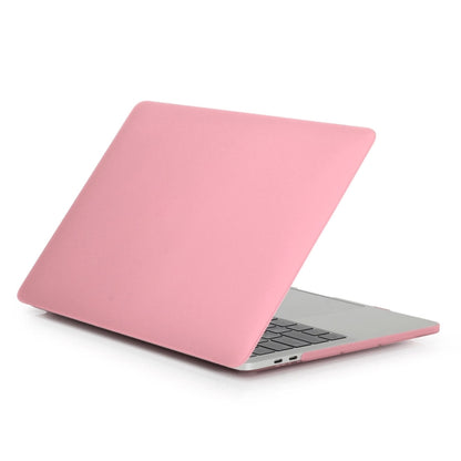 ENKAY Hat-Prince 2 in 1 Frosted Hard Shell Plastic Protective Case + Europe Version Ultra-thin TPU Keyboard Protector Cover for 2016 MacBook Pro 15.4 Inch with Touch Bar (A1707) (Pink) - MacBook Pro Cases by ENKAY | Online Shopping UK | buy2fix