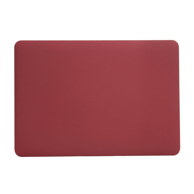 Laptop Frosted Style PC Protective Case for MacBook Pro 15.4 inch A1990 (2018)(Wine Red) - MacBook Pro Cases by buy2fix | Online Shopping UK | buy2fix