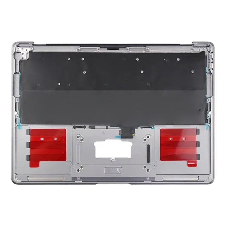 For Macbook Air 13 2020 M1 A2337 C-side Cover + UK Edition Key Board (Silver) - Bottom Cover by buy2fix | Online Shopping UK | buy2fix