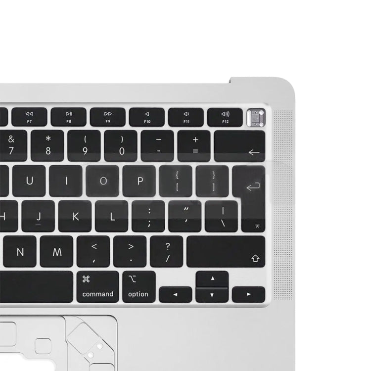 For Macbook Air 13 A2179 2020 C-side Cover + UK Edition Key Board(Silver) - Bottom Cover by buy2fix | Online Shopping UK | buy2fix