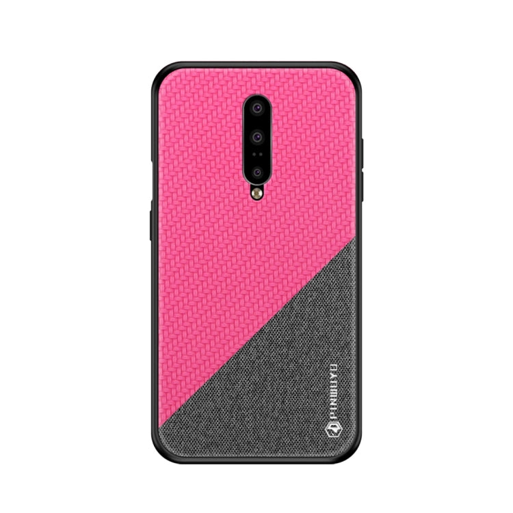 PINWUYO Honors Series Shockproof PC + TPU Protective Case for OnePlus 7 Pro (Rose Red) - OnePlus Cases by PINWUYO | Online Shopping UK | buy2fix