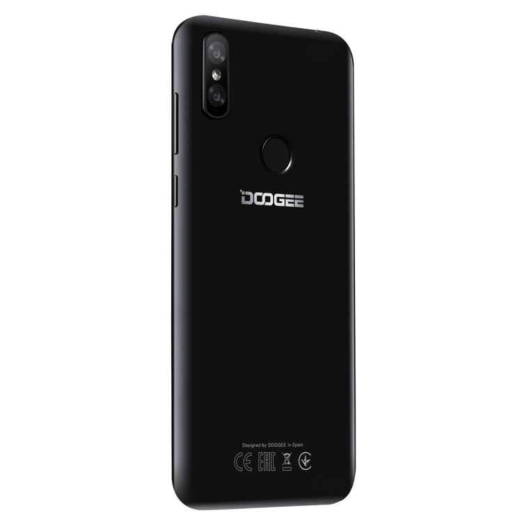 [HK Warehouse] DOOGEE Y8, 3GB+32GB, Dual Back Cameras, Face ID & DTouch Fingerprint,  6.1 inch Water-drop Screen Android 9.0 MTK6739 Quad Core up to 1.5GHz, Network: 4G,  OTA, Dual SIM(Midnight Black) - DOOGEE by DOOGEE | Online Shopping UK | buy2fix