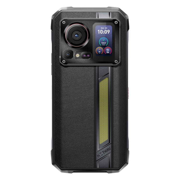 [HK Warehouse] HOTWAV Hyper 7 Pro Rugged Phone, 16GB+256GB, 10800mAh, 6.6 inch Android 14 MediaTek Dimensity 7050 5G, Network: 5G, OTG, NFC (Black) - Other by HOTWAV | Online Shopping UK | buy2fix