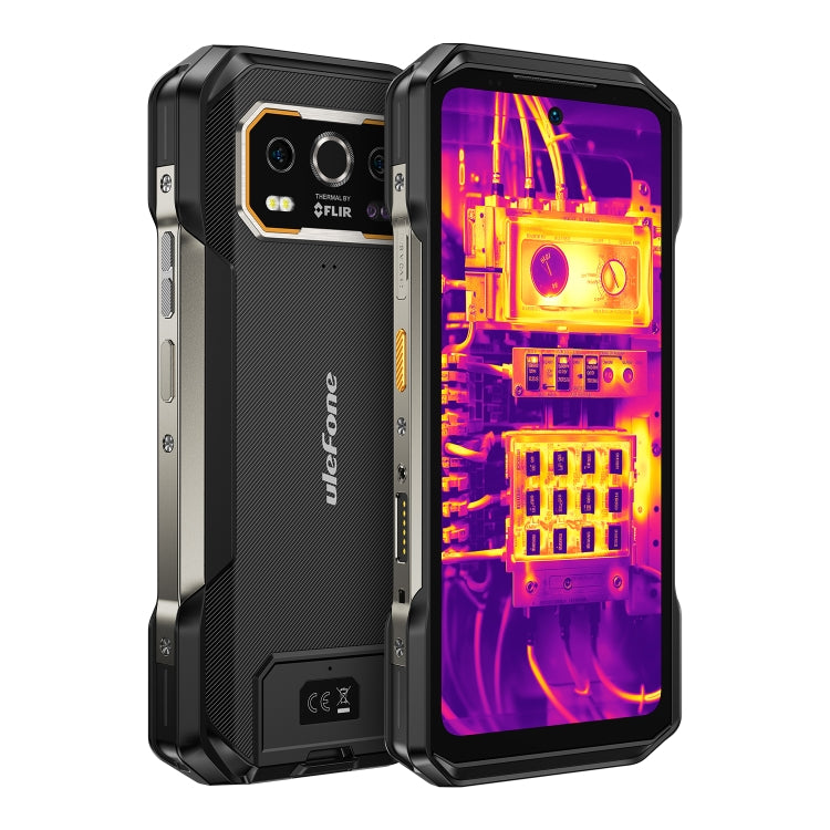 [HK Warehouse] Ulefone Armor 27T Pro Rugged Phone, Thermal Imaging, 12GB+256GB, Night Vision, 10600mAh, 6.78 inch Android 14 MediaTek Dimensity 6300 Octa Core, Network: 5G, NFC (Black) - Ulefone by buy2fix | Online Shopping UK | buy2fix