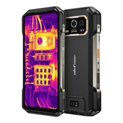 [HK Warehouse] Ulefone Armor 27T Pro Rugged Phone, Thermal Imaging, 12GB+256GB, Night Vision, 10600mAh, 6.78 inch Android 14 MediaTek Dimensity 6300 Octa Core, Network: 5G, NFC (Black) - Ulefone by buy2fix | Online Shopping UK | buy2fix