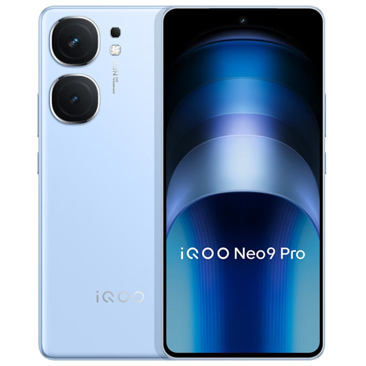 vivo iQOO Neo9 Pro, Dual Back Cameras, 16GB+1TB, Face ID / Fingerprint Identification, 6.78 inch Android 14 OriginOS 4 Dimensity 9300 Octa Core, OTG, NFC, Network: 5G, Support Google Play (Blue) - vivo by vivo | Online Shopping UK | buy2fix