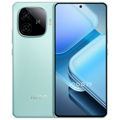 vivo iQOO Z9, Dual Back Cameras, 12GB+256GB, Face ID Screen Fingerprint Identification, 6.78 inch Android 14.0 OriginOS 4 Snapdragon 7 Gen 3 Octa Core 2.63GHz, OTG, NFC, Network: 5G, Support Google Play (Mint Green) - vivo by vivo | Online Shopping UK | buy2fix