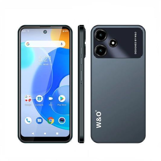 W&O X100, 3GB+32GB, 6.528 inch Android 10 Mediatek MT6739 Quad Core, Network: 4G (Grey) - Other by buy2fix | Online Shopping UK | buy2fix