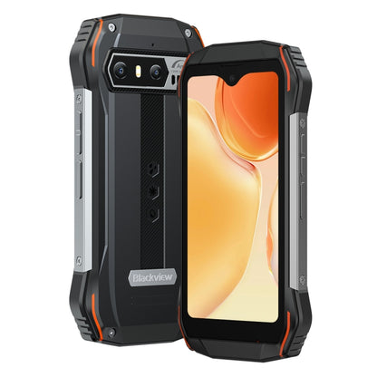 [HK Warehouse] Blackview N6000SE, IP68/IP69K/MIL-STD-810H, 4GB+128GB, 4.3 inch Android 13 MediaTek MT8788 Octa Core, Network: 4G, OTG, NFC (Orange) - Blackview by Blackview | Online Shopping UK | buy2fix