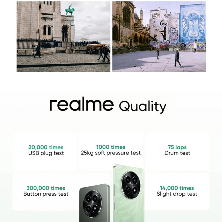 Realme 12x, 12GB+256GB, Side Fingerprint Identification, 6.67 inch Realme UI 5.0 Dimensity 6100+ 5G Octa Core, NFC, Network: 5G, Support Google Play (Feather Green) - OPPO by Realme | Online Shopping UK | buy2fix