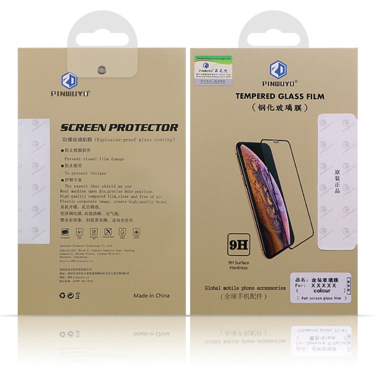 PINWUYO 9H 2.5D Full Screen Tempered Glass Film for Sony Xperia 10 Plus (Black) - Sony Tempered Glass by PINWUYO | Online Shopping UK | buy2fix