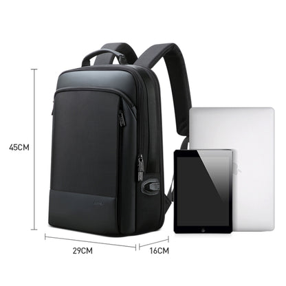 Bopai 61-07311 Large Capacity Anti-theft Waterproof Backpack Laptop Tablet Bag for 15.6 inch and Below, External  USB Charging Port(Black) - Backpack by Bopai | Online Shopping UK | buy2fix