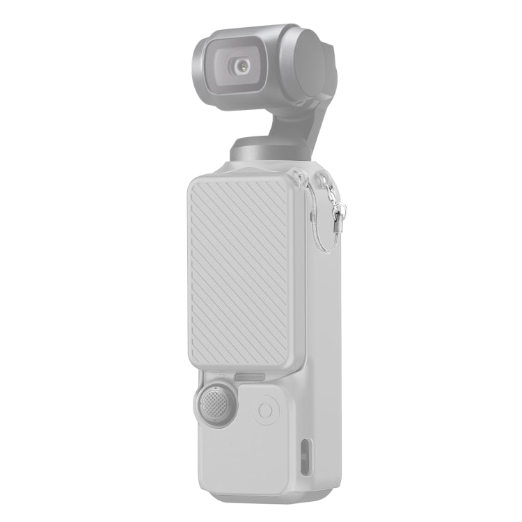 For DJI OSMO Pocket 3 PULUZ  2 in 1 Silicone Cover Case Set with Strap (Grey) - Case & Bags by PULUZ | Online Shopping UK | buy2fix