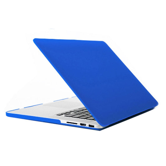 Laptop Frosted Hard Plastic Protection Case for Macbook Pro Retina 13.3 inch(Blue) - MacBook Pro Cases by buy2fix | Online Shopping UK | buy2fix