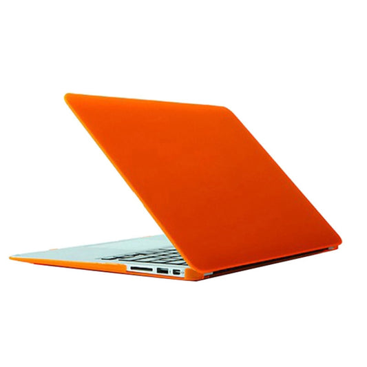 For Macbook Air 11.6 inch Frosted Hard Plastic Protection Case(Orange) - MacBook Air Cases by buy2fix | Online Shopping UK | buy2fix