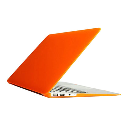 For Macbook Air 11.6 inch Frosted Hard Plastic Protection Case(Orange) - MacBook Air Cases by buy2fix | Online Shopping UK | buy2fix