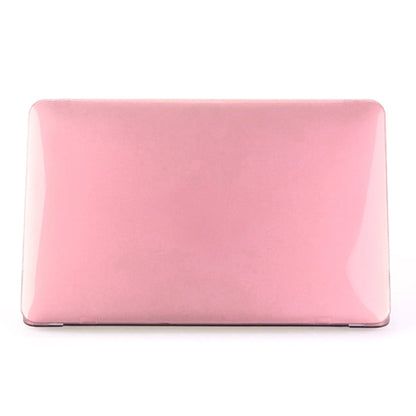 ENKAY for MacBook Air 13.3 inch (US Version) / A1369 / A1466 4 in 1 Crystal Hard Shell Plastic Protective Case with Screen Protector & Keyboard Guard & Anti-dust Plugs(Pink) - MacBook Air Cases by ENKAY | Online Shopping UK | buy2fix