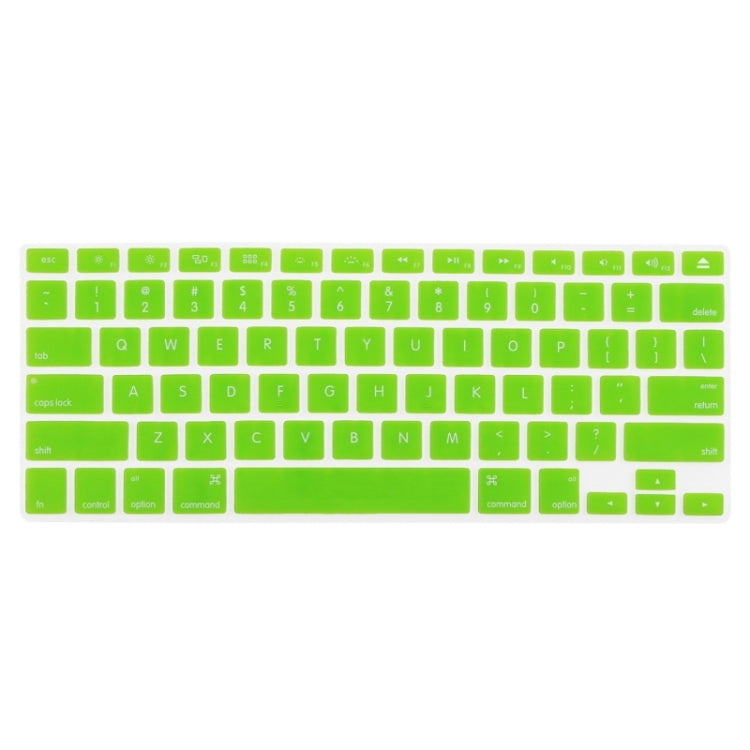 ENKAY for MacBook Pro 13.3 inch (US Version) / A1278 4 in 1 Frosted Hard Shell Plastic Protective Case with Screen Protector & Keyboard Guard & Anti-dust Plugs(Green) - MacBook Pro Cases by ENKAY | Online Shopping UK | buy2fix