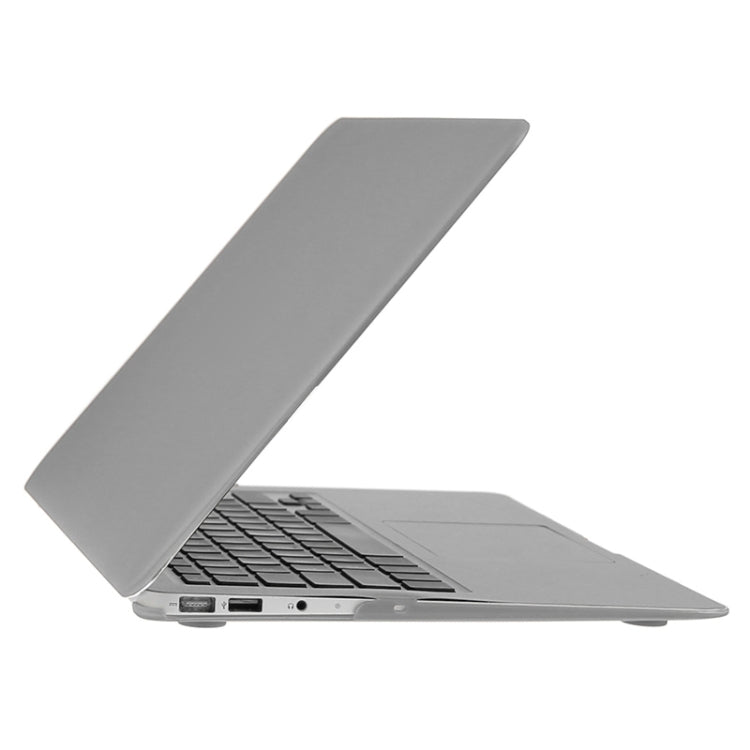 ENKAY for Macbook Air 11.6 inch (US Version) / A1370 / A1465 Hat-Prince 3 in 1 Frosted Hard Shell Plastic Protective Case with Keyboard Guard & Port Dust Plug(Silver) - MacBook Air Cases by ENKAY | Online Shopping UK | buy2fix