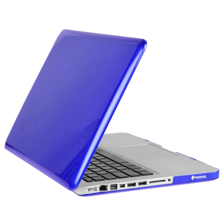 ENKAY for Macbook Pro 15.4 inch (US Version) / A1286 Hat-Prince 3 in 1 Crystal Hard Shell Plastic Protective Case with Keyboard Guard & Port Dust Plug(Dark Blue) - MacBook Pro Cases by ENKAY | Online Shopping UK | buy2fix