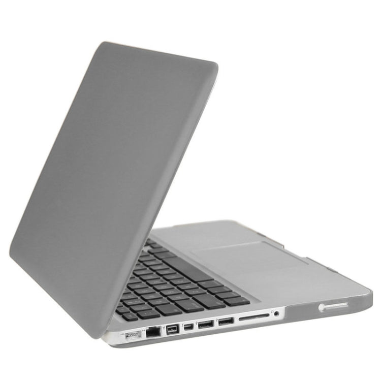 ENKAY for Macbook Pro 13.3 inch (US Version) / A1278 Hat-Prince 3 in 1 Frosted Hard Shell Plastic Protective Case with Keyboard Guard & Port Dust Plug(Grey) - MacBook Pro Cases by ENKAY | Online Shopping UK | buy2fix