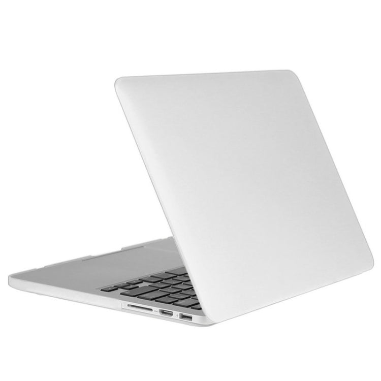 ENKAY for Macbook Pro Retina 13.3 inch (US Version) / A1425 / A1502 Hat-Prince 3 in 1 Frosted Hard Shell Plastic Protective Case with Keyboard Guard & Port Dust Plug(White) - MacBook Pro Cases by ENKAY | Online Shopping UK | buy2fix