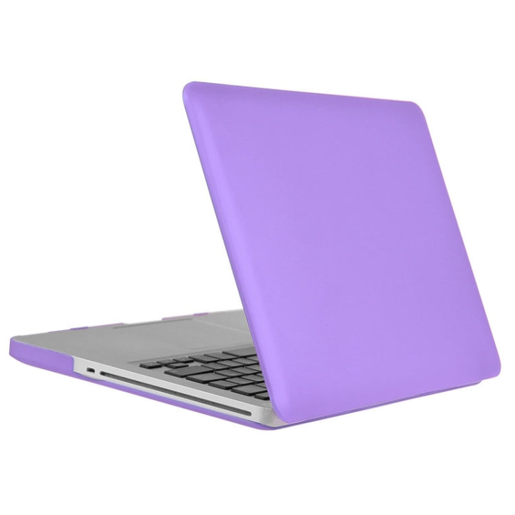 ENKAY for Macbook Pro 15.4 inch (US Version) / A1286 Hat-Prince 3 in 1 Frosted Hard Shell Plastic Protective Case with Keyboard Guard & Port Dust Plug(Purple) - MacBook Pro Cases by ENKAY | Online Shopping UK | buy2fix