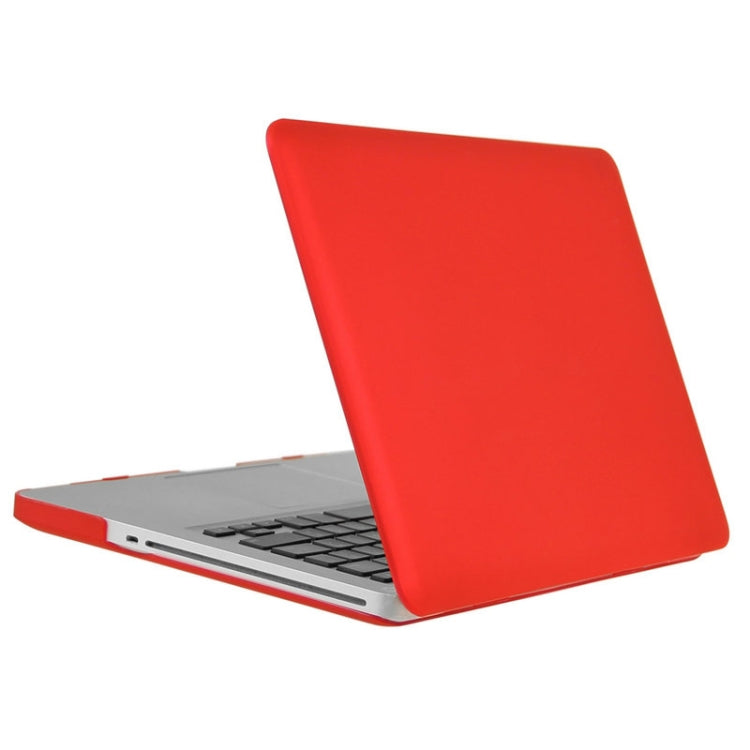 ENKAY for Macbook Pro 15.4 inch (US Version) / A1286 Hat-Prince 3 in 1 Frosted Hard Shell Plastic Protective Case with Keyboard Guard & Port Dust Plug(Red) - MacBook Pro Cases by ENKAY | Online Shopping UK | buy2fix