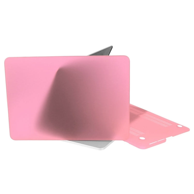 ENKAY for Macbook Pro Retina 15.4 inch (US Version) / A1398 Hat-Prince 3 in 1 Frosted Hard Shell Plastic Protective Case with Keyboard Guard & Port Dust Plug(Pink) - MacBook Pro Cases by ENKAY | Online Shopping UK | buy2fix