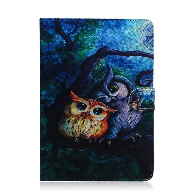 Oil Owl Pattern Horizontal Flip Leather Case for Galaxy Tab A 8 (2019) / P200 / P205, with Holder & Card Slot & Wallet - Tab A 8.0 & S Pen (2019) P200/P205 by buy2fix | Online Shopping UK | buy2fix