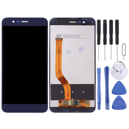 OEM LCD Screen for Huawei Honor V9 Digitizer Full Assembly with Frame (Blue) - LCD Screen by buy2fix | Online Shopping UK | buy2fix