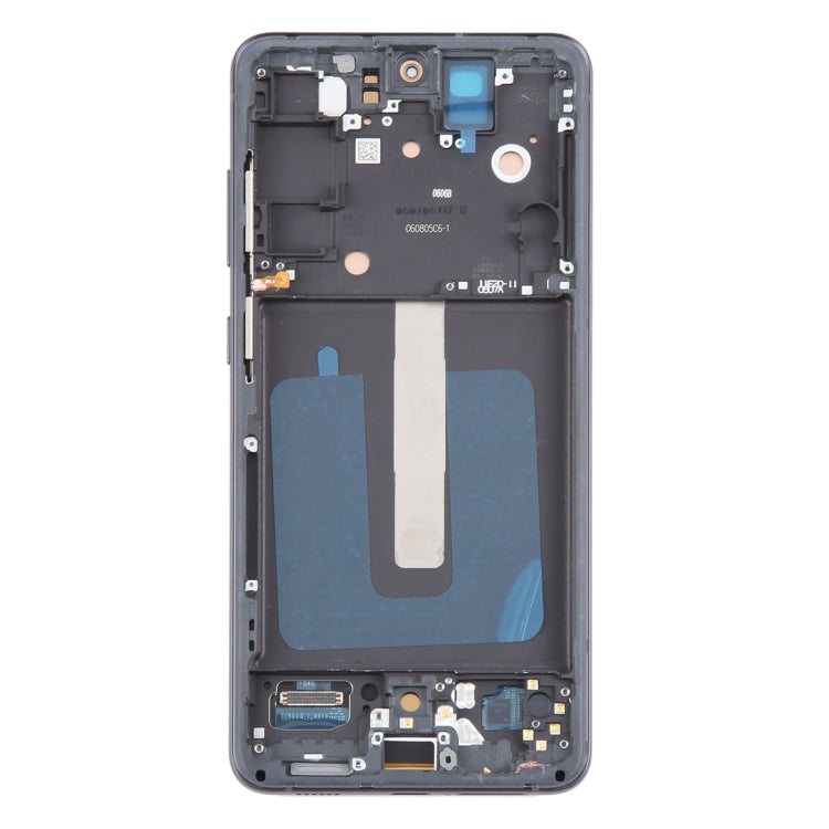 For Samsung Galaxy S21 FE 5G SM-G990B 6.43 inch EU Version OLED LCD Screen Digitizer Full Assembly with Frame (Black) - Galaxy S Series Parts by buy2fix | Online Shopping UK | buy2fix