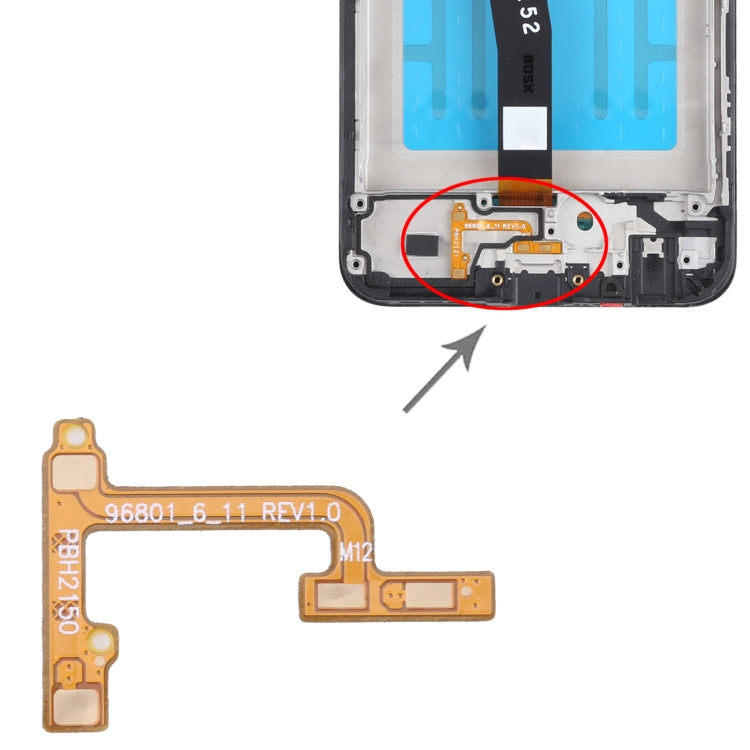 For Samsung Galaxy A22 5G SM-A226B Original LoudSpeaker Flex Cable - Galaxy A Series Parts by buy2fix | Online Shopping UK | buy2fix