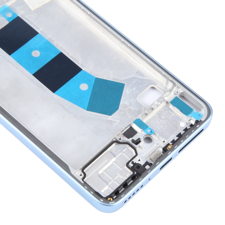 For Xiaomi Redmi Note 13 4G Original Front Housing LCD Frame Bezel Plate (Blue) - LCD Related Parts by buy2fix | Online Shopping UK | buy2fix