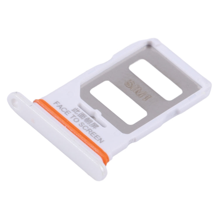 For Xiaomi Redmi Note 13 Pro 5G SIM Card Tray + SIM Card Tray (White) - Card Tray by buy2fix | Online Shopping UK | buy2fix