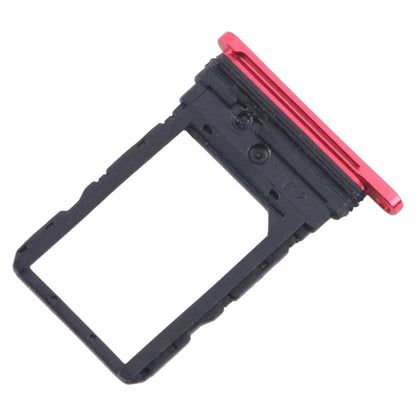 For Motorola Razr 40 Ultra Original SIM Card Tray (Red) - Card Socket by buy2fix | Online Shopping UK | buy2fix