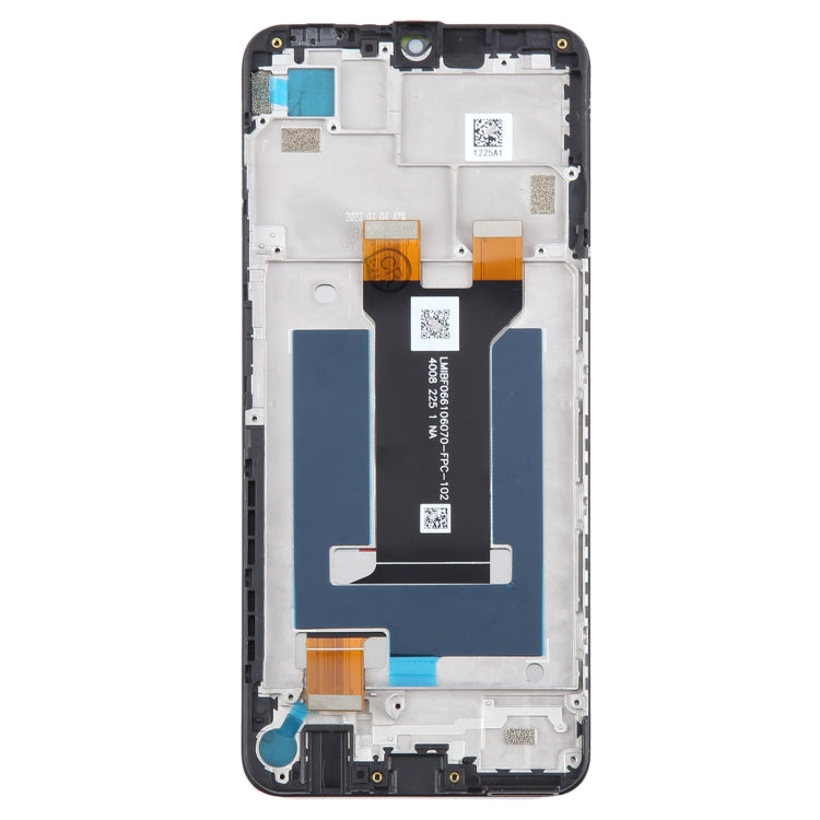 For ZTE Blade V40 Design 8046 LCD Screen Digitizer Full Assembly with Frame (Black) - For ZTE by buy2fix | Online Shopping UK | buy2fix