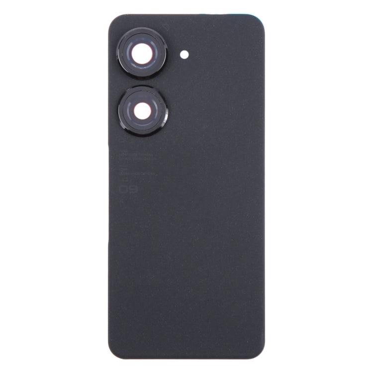 For Asus Zenfone 9 AI2202 Original Battery Back Cover with Camera Lens Cover(Black) - Back Cover by buy2fix | Online Shopping UK | buy2fix