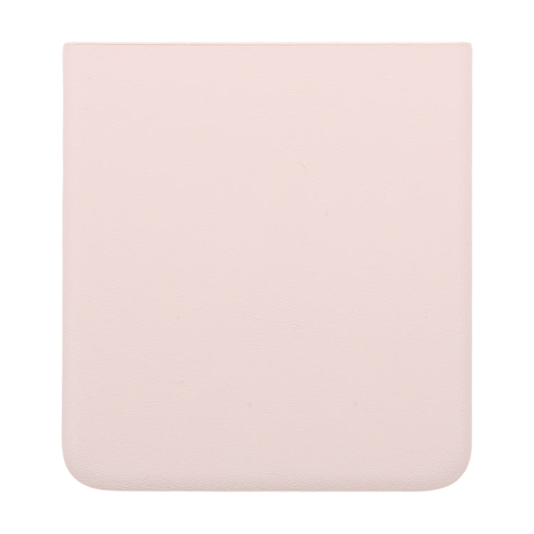 For Motorola Razr 40 Original Lower Part Battery Back Cover(Pink) - Back Cover by buy2fix | Online Shopping UK | buy2fix