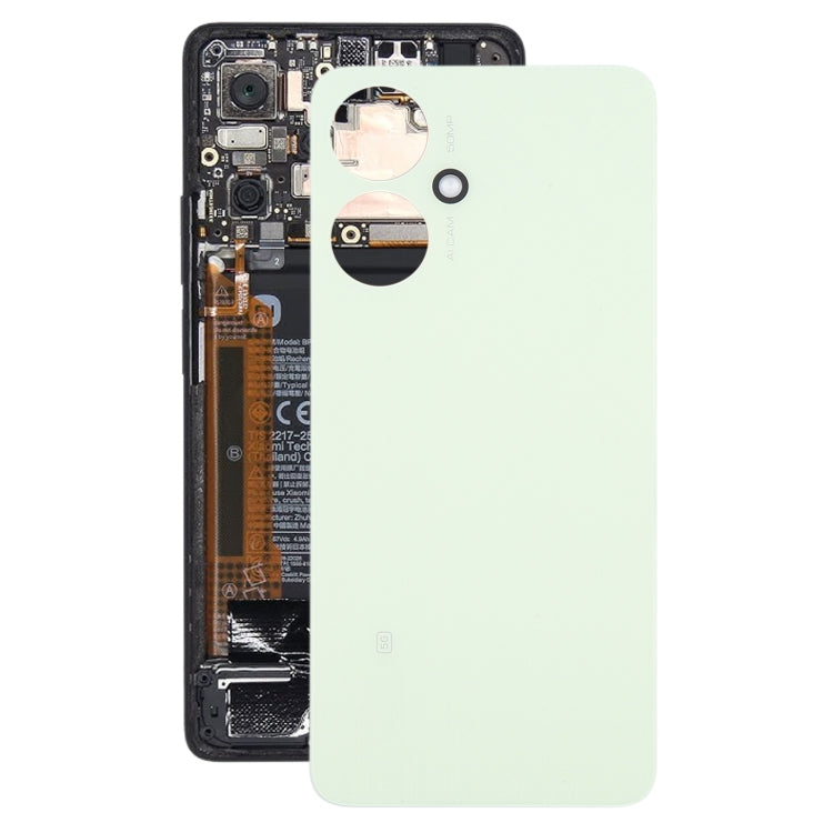 For Xiaomi Redmi 13C 5G Original Battery Back Cover(Green) - Back Cover by buy2fix | Online Shopping UK | buy2fix