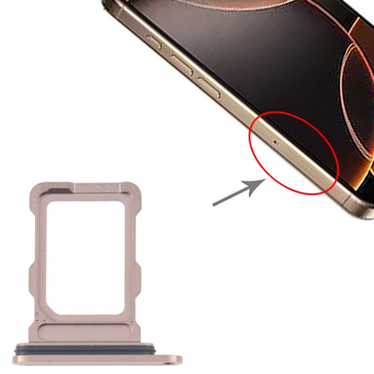 For iPhone 16 Pro Max SIM Card Tray (Gold) -  by buy2fix | Online Shopping UK | buy2fix