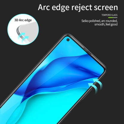 For Huawei Maimang 9 / Mate 40 Lite MOFI 9H 3D Explosion-proof Curved Screen Tempered Glass Film(Black) - Huawei Tempered Glass by MOFI | Online Shopping UK | buy2fix