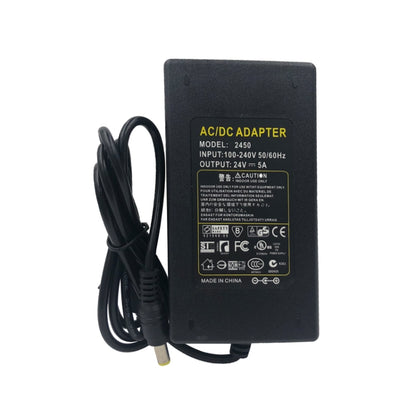 AC to DC 5V 24V Power Adapter Power Supply LED Driver Lighting Transformer 3A 5A 6A Converter Charger For LED Strip Lights UK plug(5A 24V) - Power Supplies by buy2fix | Online Shopping UK | buy2fix
