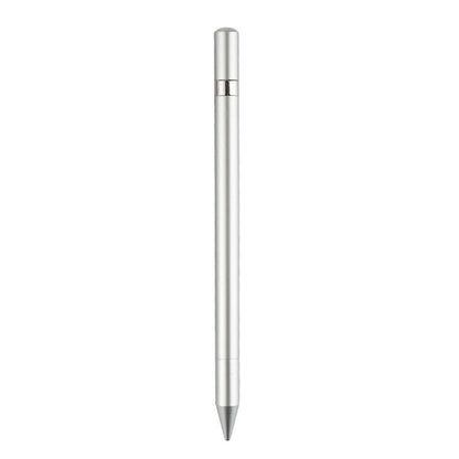 AT-25 2 in High-precision Mobile Phone Touch Capacitive Pen Writing Pen(Silver) - Stylus Pen by buy2fix | Online Shopping UK | buy2fix