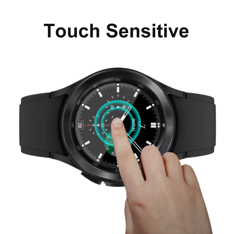 1 PCS For Samsung Galaxy Watch4 Classic 42mm ENKAY Hat-Prince Full Screen Coverage Without Warping Edge TPU Soft Film - Screen Protector by ENKAY | Online Shopping UK | buy2fix