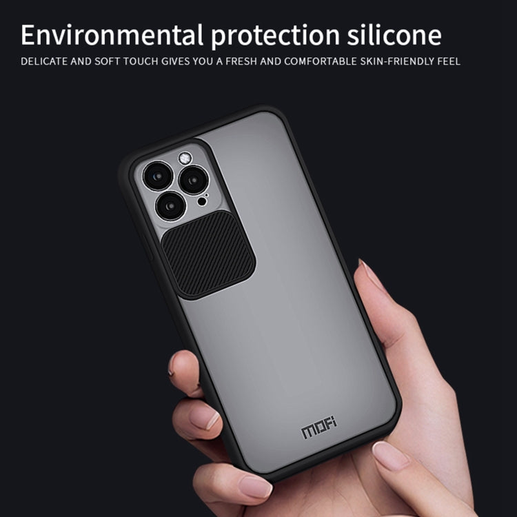 For iPhone 13 Pro MOFI Translucent Frosted PC + TPU Phone Case(Black) - iPhone 13 Cases by MOFI | Online Shopping UK | buy2fix