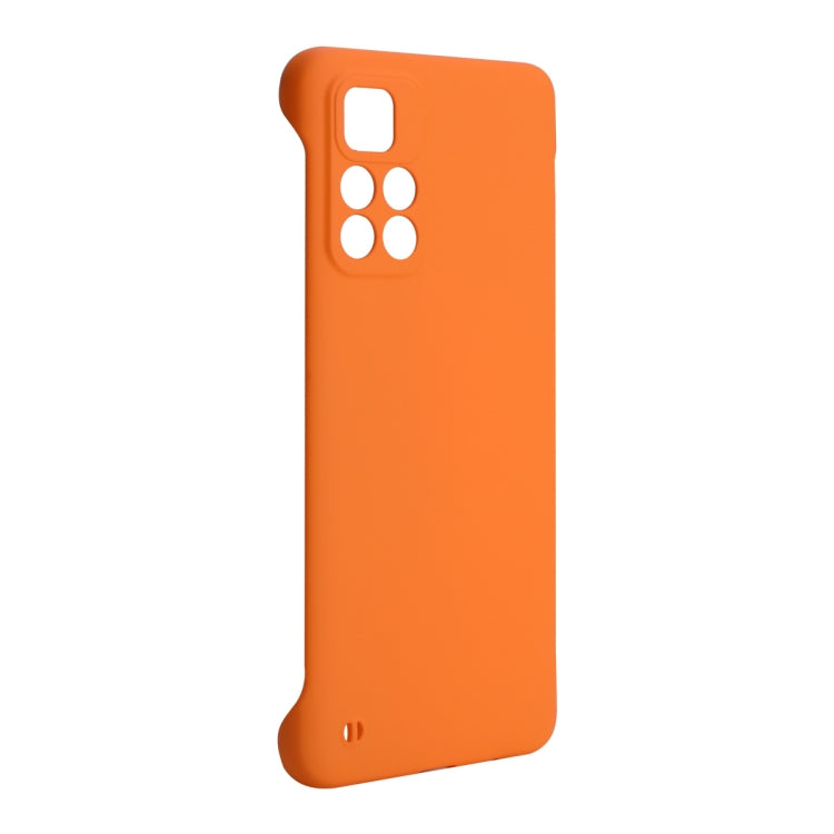 For Xiaomi Redmi Note 11 5G / Note 11T 5G Global / Note 11S 5G / Poco M4 Pro 5G Global  ENKAY Matte Frameless Hard PC Phone Case(Orange) - Xiaomi Cases by ENKAY | Online Shopping UK | buy2fix