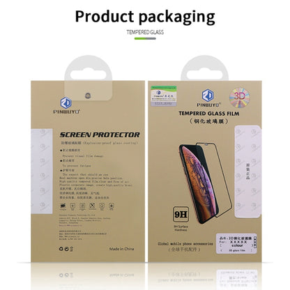 For Xiaomi 12 Pro PINWUYO 9H 3D Hot Bending Tempered Glass Film(Black) -  by PINWUYO | Online Shopping UK | buy2fix